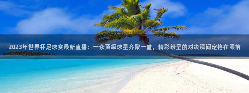2023年世界杯足球赛最新直播：一众顶级球星齐聚一堂，精彩纷呈的对决瞬间定格在眼前