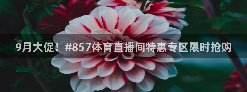 9月大促！#857体育直播间特惠专区限时抢购