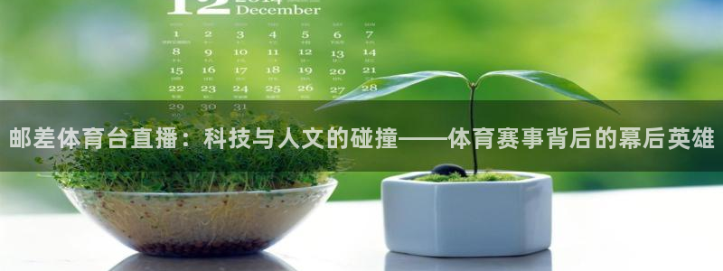 邮差体育台直播：科技与人文的碰撞——体育赛事背后的幕后英雄